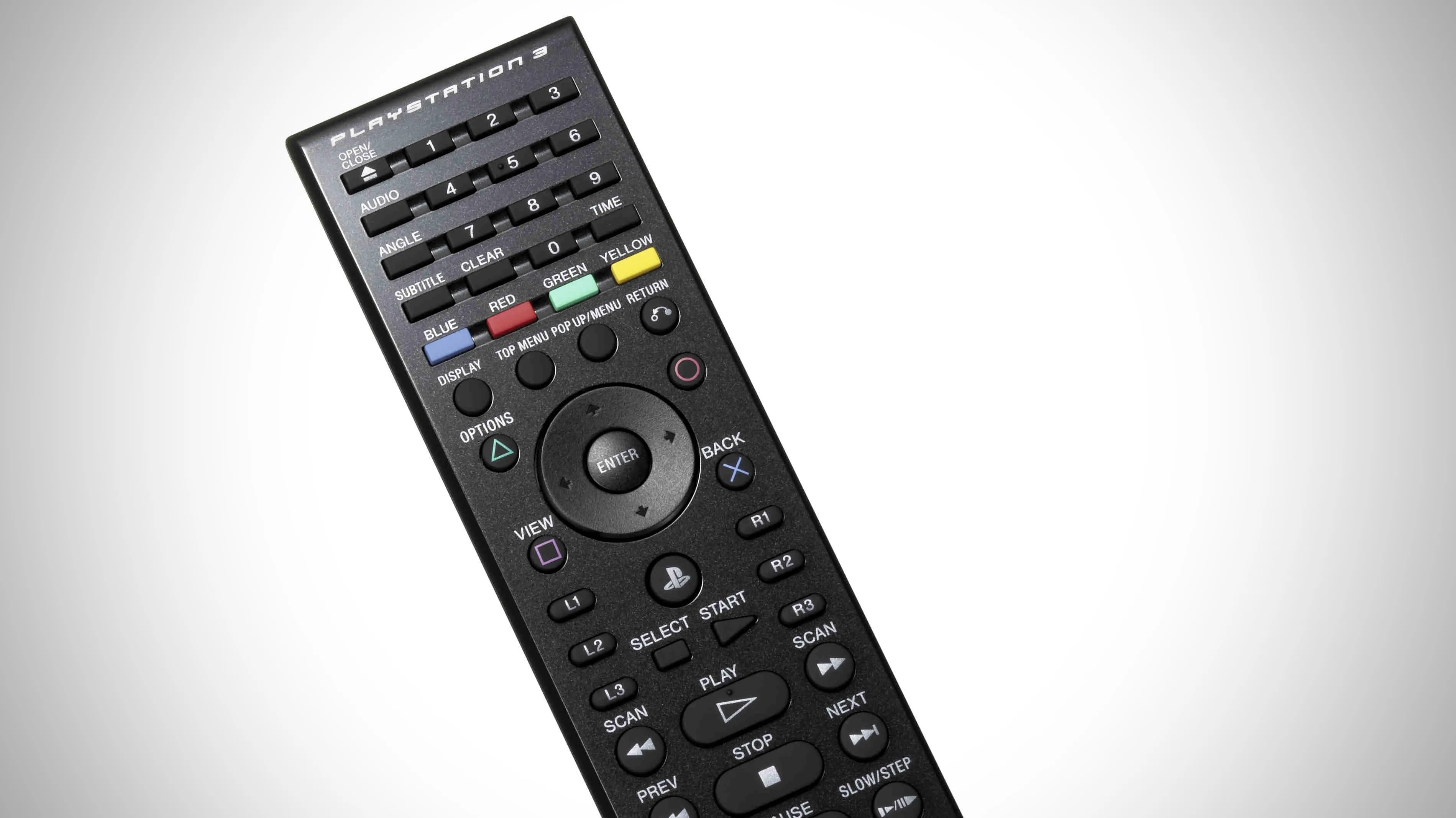 The PlayStation 3 Blu-ray remote.