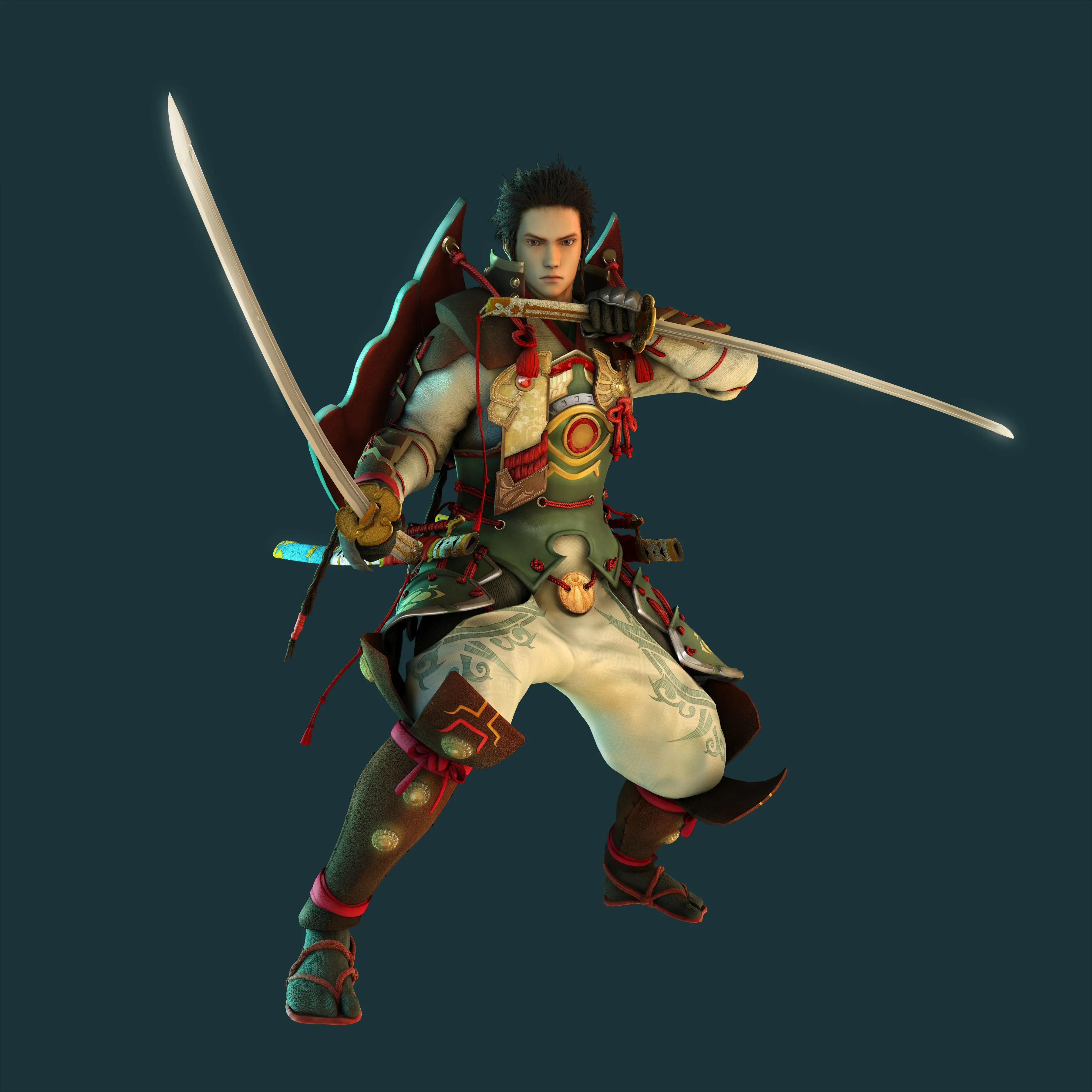 Character art for Yoshitsune