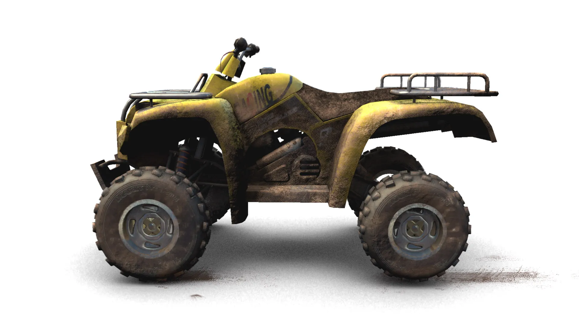 A quad bike