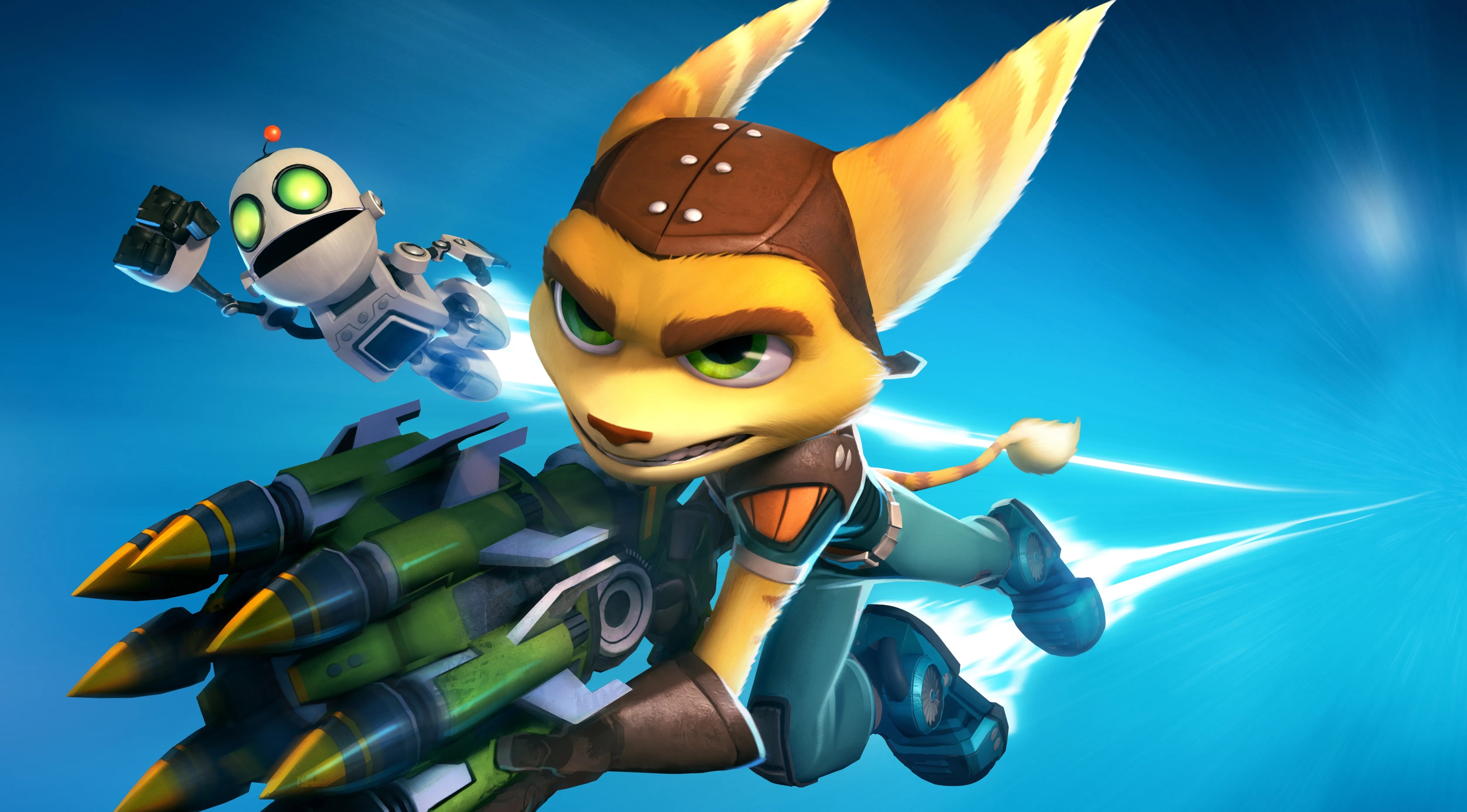 Ratchet & Clank action pose