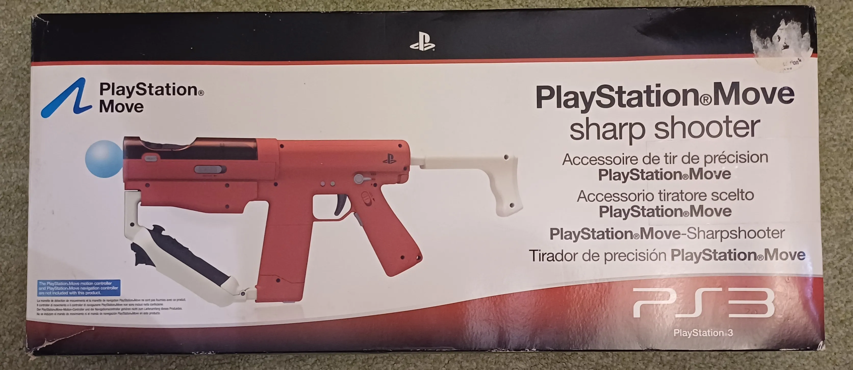 The box for the sharpshooter device