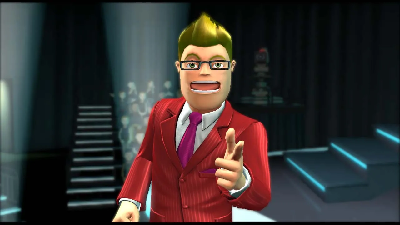 The host character from Buzz