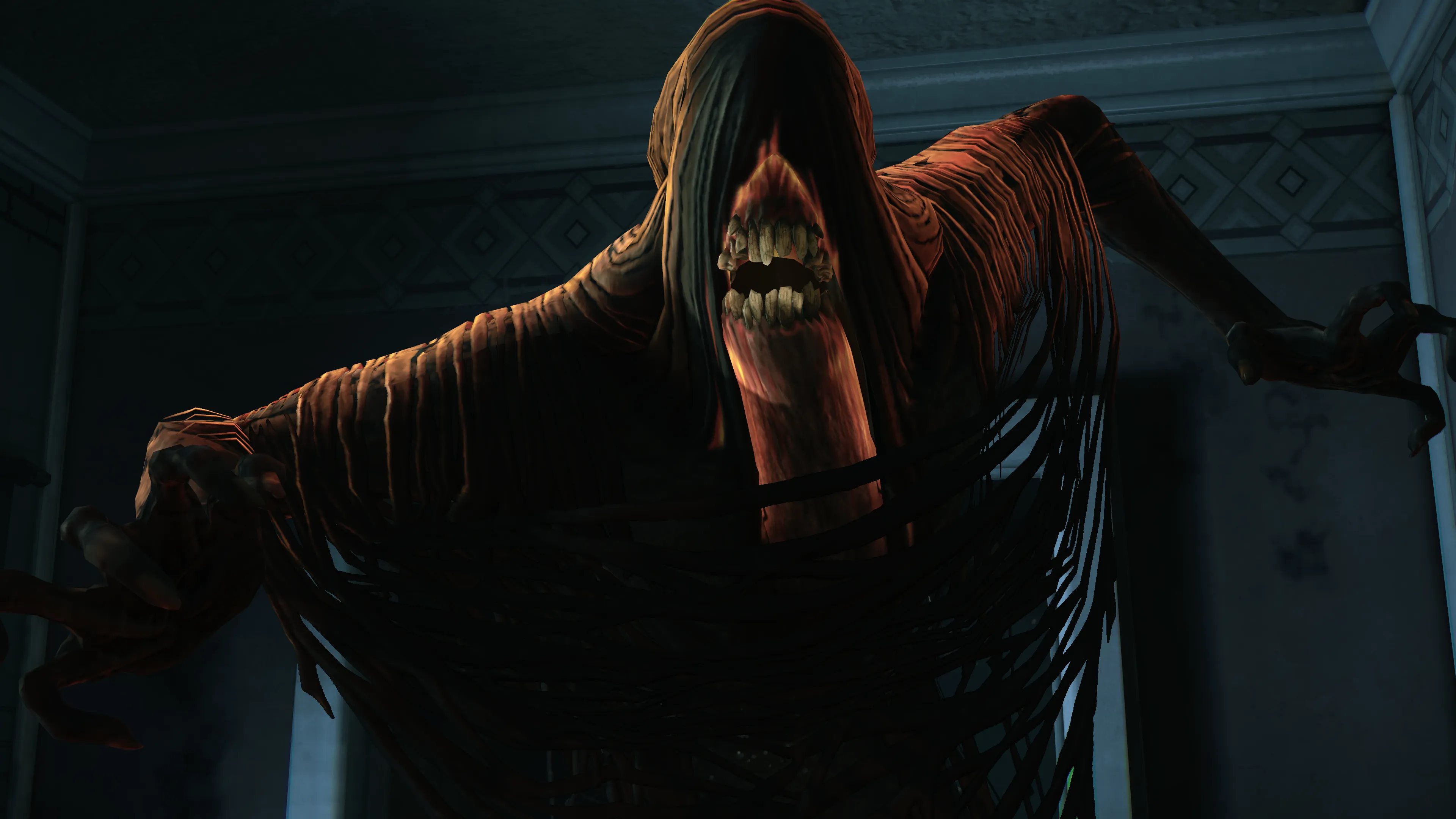 A menacing demon from the game